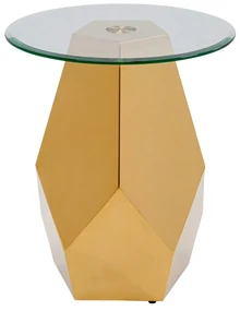 Ricchezza príručný stolík Ø45 cm
