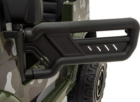 Ramiz Elektrické autíčko Toyota FJ Cruiser maskáčové + ovládač + pohon 4x4 + LED a audio + EVA kolesá + plynulý rozjazd