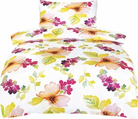 Jahu Bavlněné saténové povlečení DELUXE Margot 140x200, 70x90 cm