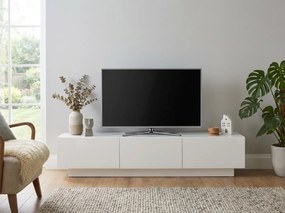 TV stolík DOLCE 180 cm, biela