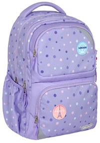 Školský batoh BELMIL Maxi pack Purple Dots