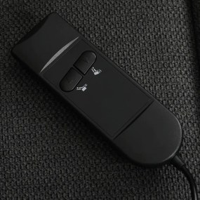 Polohovacie kreslo sivé, elektrické TV-L8960 GREY2