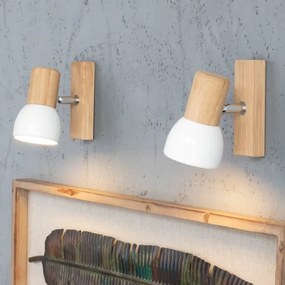 Spot-Light 2224174 - Nástenné bodové svietidlo SVENDA 1xE27/60W/230V