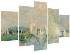 Obraz - Auguste Renoir, Regatta at Argenteuil, reprodukcia (150x105 cm)