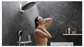 Hansgrohe Rainfinity, hlavová sprcha 250 1jet s pripojením na stenu, matná biela, HAN-26226700