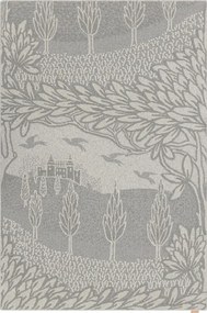 Koberec Agnella Noble Hillcrest sivý