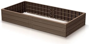 Prosperplast Vyvýšený záhon 149,2x75,6x25cm Base woody rustikálny tehlový