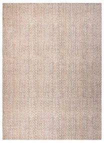 ANDRE prateľný koberec Rybia kosť- béžový,