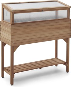 Vyvýšený záhon s nadstavcom na parenisko