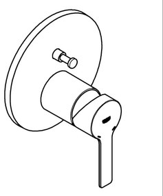 GROHE 24064001 - Batéria LINEARE lesklý chróm