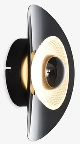 Zuma Line MB2293-1S-3BCT - LED nástenné svietidlo DIOP LED/8W/230V čierna/dymová č.