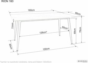 SI Stôl Rion 160