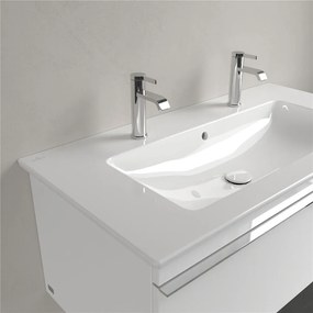 VILLEROY &amp; BOCH Venticello umývadlo na skrinku s dvomi otvormi, s prepadom, 1000 x 500 mm, biela alpská, 4104AK01