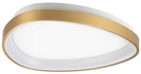 Ideal Lux - LED Stropné svietidlo GEMINI LED/23W/230V pr. 42,5 cm zlatá ID328034