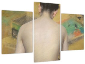 Obraz - William Merritt Chase, Study of Flesh Color and Gold, reprodukcia (90x60 cm)