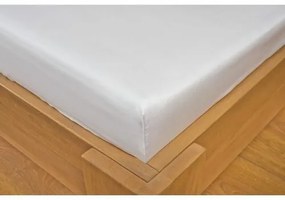 Kvalitex Saténové prestieradlo Luxury collection, biela, 180 x 200 cm