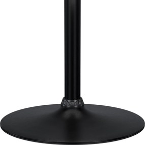 Barový stolík Xanten - čierna/čierna