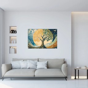 Obraz – Strom života v mesiaci (90x60 cm)