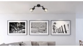 Globo - LED Bodové svietidlo XARA 2xE14/6W/230V čierna