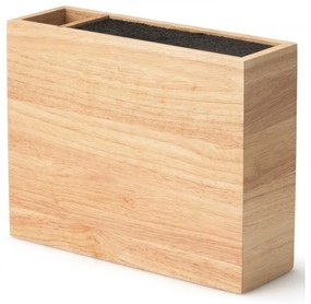 Continenta C3315 - Stojan na nože s flexi vložkou a priehradkou 27,5x9x21,5 cm