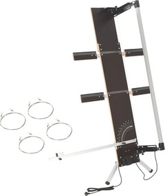 vidaXL Rezačka polystyrénu s nohami 200W preglejka