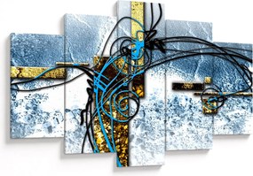 Abstraktný obraz (150x105 cm)