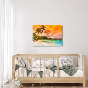 Obraz - Ostrov Bora Bora (70x50 cm)
