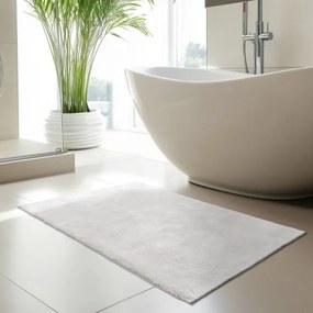 Kúpeľňový koberček PURE 500 sivý