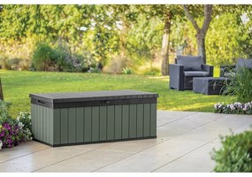 Zelený záhradný úložný box Darwin – Keter