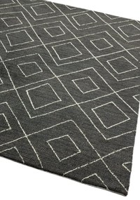 ASIATIC LONDON Nomad NM01 Dark Grey - koberec ROZMER CM: 120 x 170