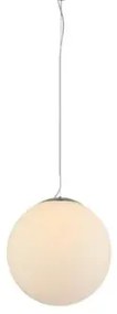 Kovový luster biele Ball 25