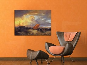 Obraz na plátne SHEERNESS VISTA DAL NORE – William Turner | rôzne rozmery