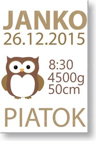 Naše bábatko Obraz na stenu s textom TEX014O1