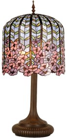 Stolová lampa Tiffany - Ø 40 * 84 cm 3x E27