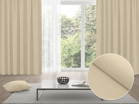 Biante Zatemňovací záves Blackout BKU-108 Krémovo béžový - šírka 140 cm 140x220 cm