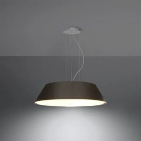 Sollux SL.0766 - Luster na lanku VEGA 5xE27/60W/230V pr. 60 cm čierna