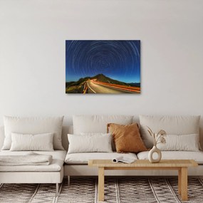 Obraz rotujúcich hviezd (70x50 cm)