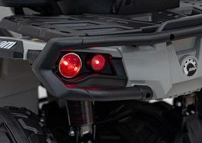 Ramiz Štvorkolka Can Am Outlander ATV Sivá