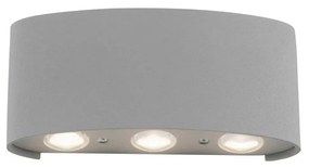 Paul Neuhaus Paul Neuhaus 9488-21 - LED Vonkajšie nástenné svietidlo CARLO 6xLED/0,8W/230V IP54 W2084