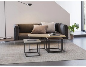 Konferenčné stolíky v súprave 3 ks 60x111,5 cm Zoya – Marckeric