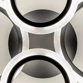 Brilagi - LED Stmievateľný prisadený luster ORBITS LED/50W/230V 3000-6500K + DO