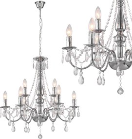 Toolight Toolight, stropné svietidlo 9xE14, EBT016-9CP, chróm, OSW-01231