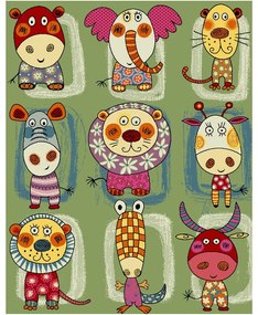 Koberec Kids Diamond 0,8/1,5 21065 40