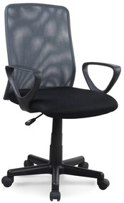 Kancelárska stolička Lexa čierna/sivá
