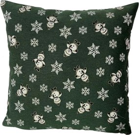 Polášek Obliečka na vankúšik so zimnými motívmi - Cuoricino | 40 x 40 cm