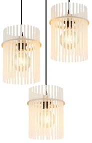 Globo 15698-3HRB - Luster na lanku GORLEY 3xE27/60W/230V