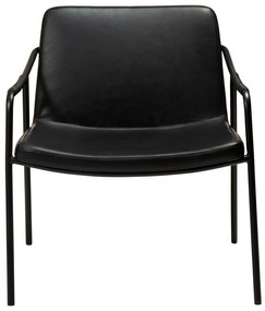 Čierne kreslo z imitácie kože DAN-FORM Denmark Boto