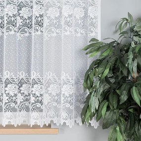 Žakárová záclona DEMETRIA balkónové dvere 200 x 250 cm