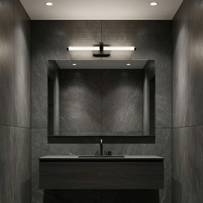 Toolight Toolight, LED nástenné svietidlo 40cm, 9W, 4000K, 1000lm, APP1887-1W, čierna matná, OSW-66042