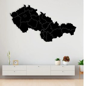 Puzzle mapa Českej a Slovenskej republiky, Československo | SENTOP HDF-M011
